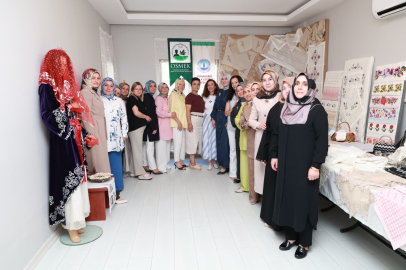       Osmangazi’nin Üreten Kadınları Eserleriyle Göz Doldurdu...