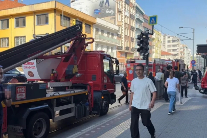 Bursa’da baca yangını paniği

