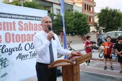 Süleymaniye Mahallesinde Yeni Semt Sahası Törenle Açıldı
