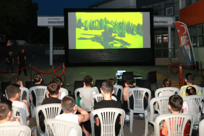 Yazlık Sinema Osmangazi’de Çocuklarla Buluşmaya Devam Ediyor