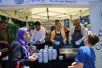 Teleferik Meydanı’nda aşure bereketi
