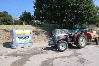 Osmangazi’de zirai atıklar artık doğaya değil geri dönüşüme gidiyor
