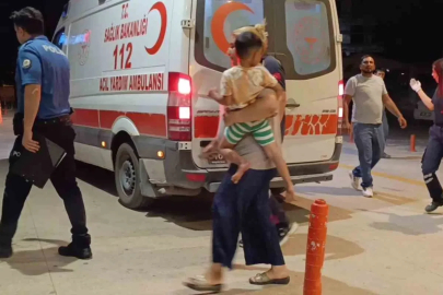 Tüfekten çıkan saçma baba ve 4 yaşındaki oğluna isabet etti
