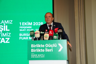 ÖZER MATLI: “KOBİ OSB ŞAHISLARIN DEĞİL, BTSO’NUN PROJESİDİR”