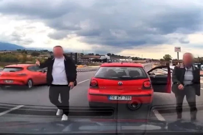 Bursa’da yol kestiler, 360 bin lira ceza yediler
