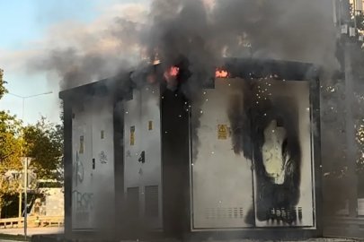 Bursa’da trafoda korkutan yangın
