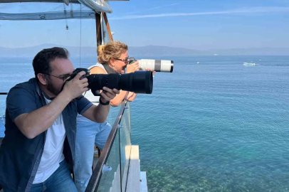 SOLOTÜRK gösterisini fotoğraflamak için birbirleriyle yarıştılar
