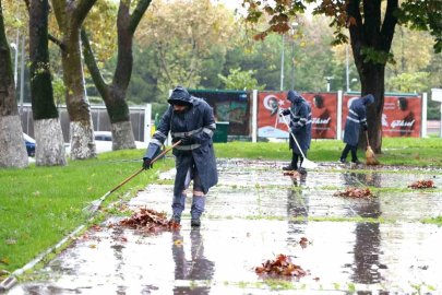 Osmangazi Belediyesi’nden sonbahar temizliği