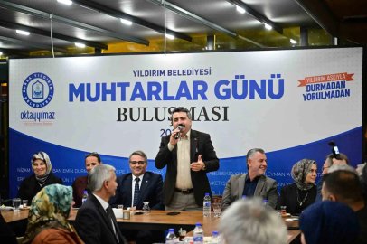 Yıldırım’da muhtarlar günü buluşması
