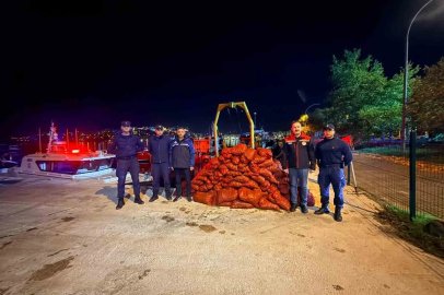 Gemlik’te kaçak midye avına geçit yok: 174 bin TL ceza
